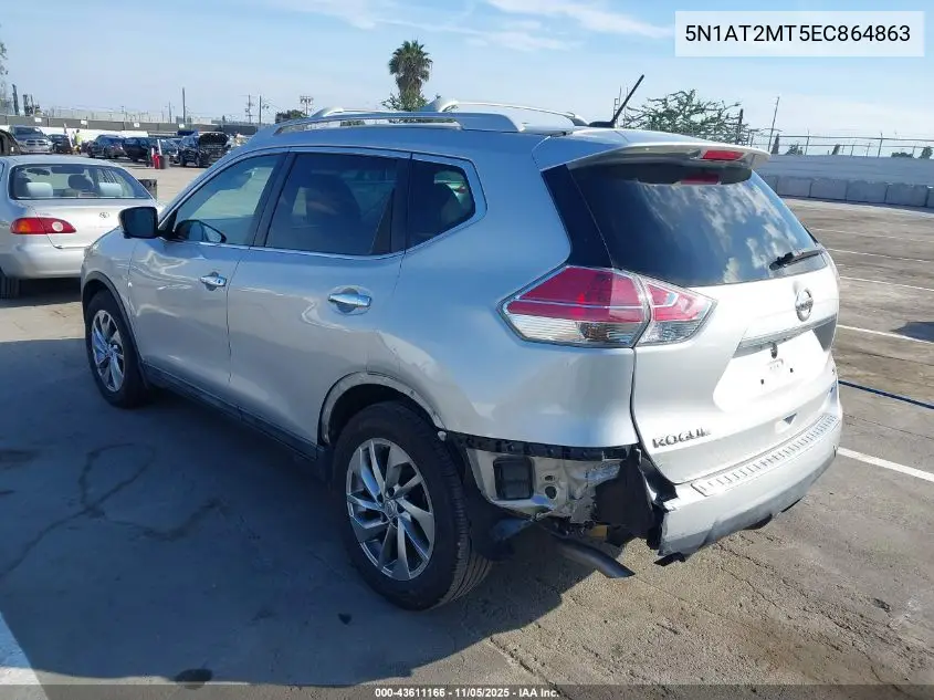 5N1AT2MT5EC864863 2014 Nissan Rogue Sl