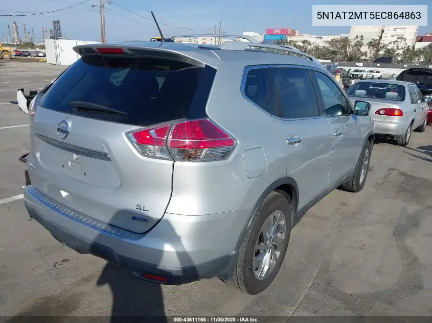 5N1AT2MT5EC864863 2014 Nissan Rogue Sl