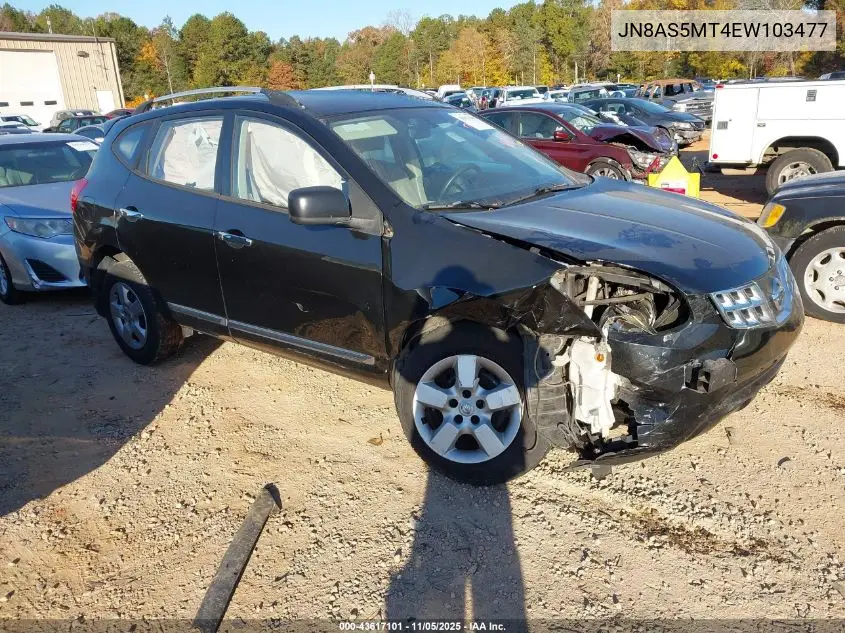 JN8AS5MT4EW103477 2014 Nissan Rogue Select S