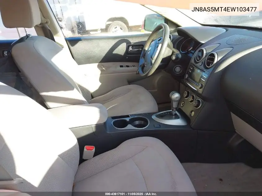 JN8AS5MT4EW103477 2014 Nissan Rogue Select S