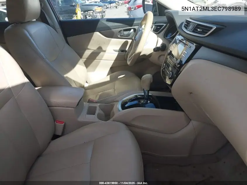 5N1AT2ML3EC798989 2014 Nissan Rogue Sv