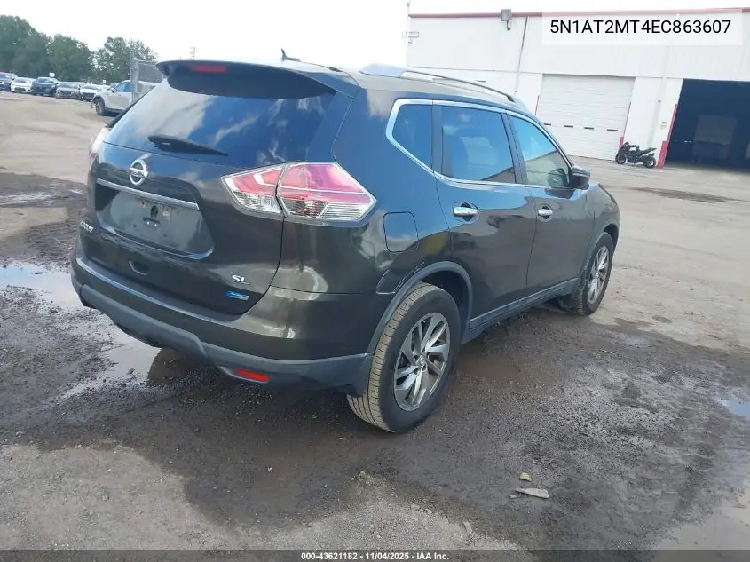 5N1AT2MT4EC863607 2014 Nissan Rogue Sl