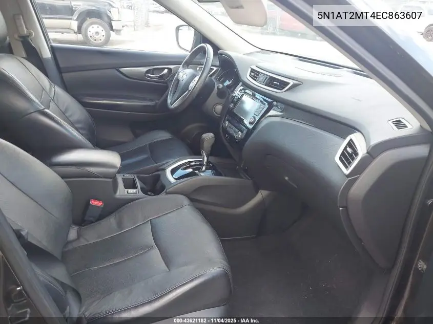 5N1AT2MT4EC863607 2014 Nissan Rogue Sl