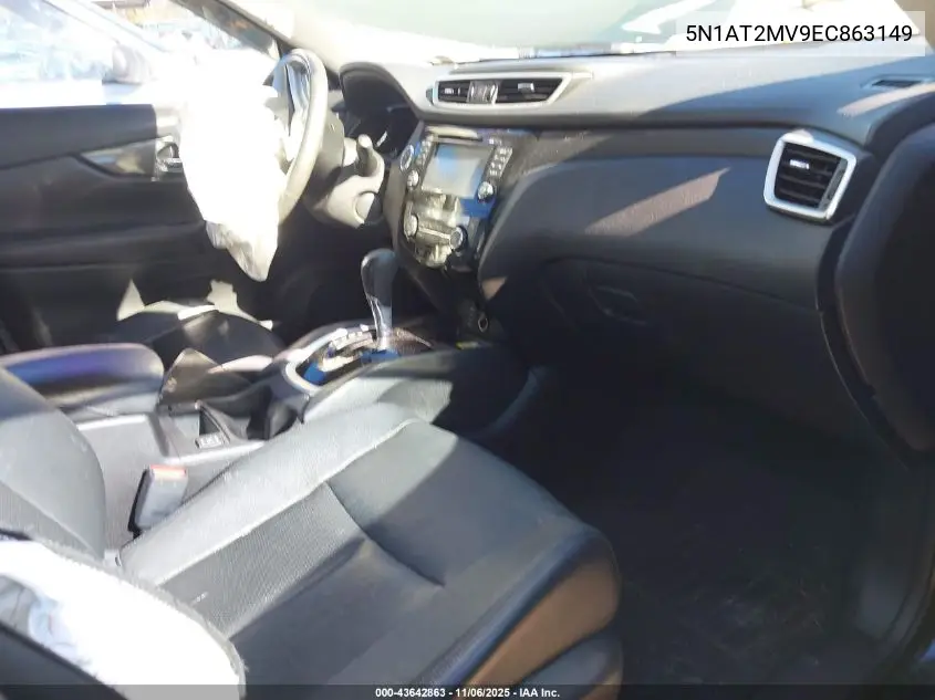 5N1AT2MV9EC863149 2014 Nissan Rogue Sl