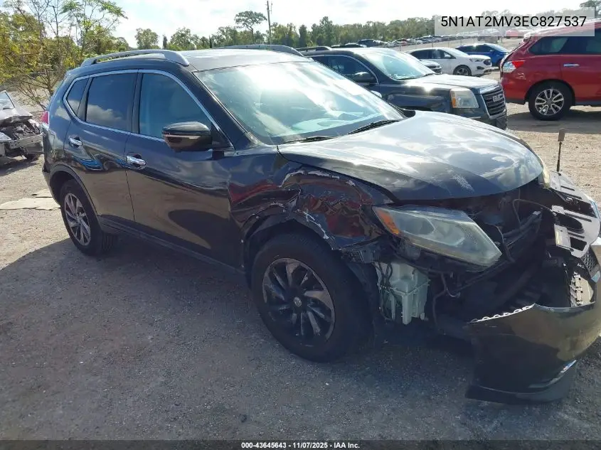 5N1AT2MV3EC827537 2014 Nissan Rogue Sl