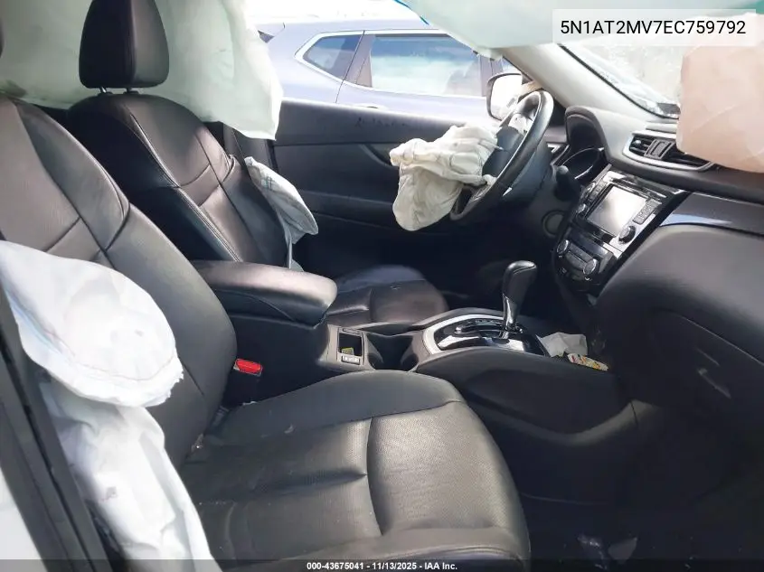 5N1AT2MV7EC759792 2014 Nissan Rogue Sl
