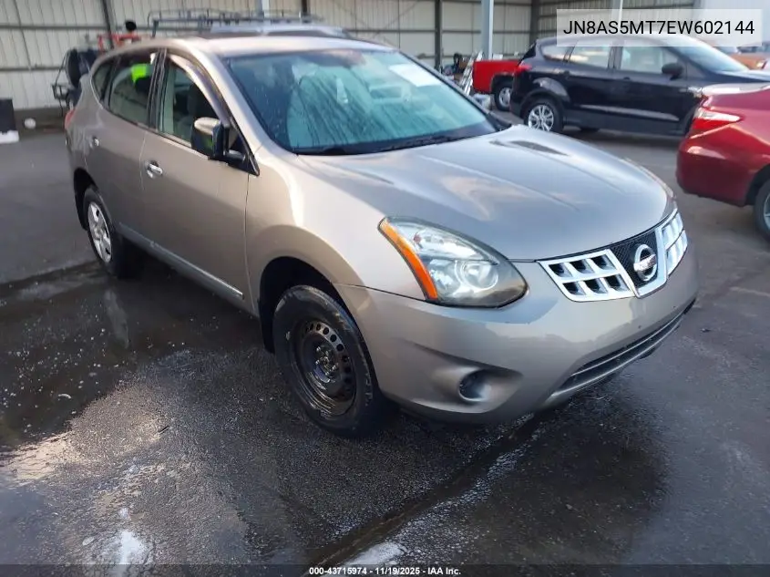 JN8AS5MT7EW602144 2014 Nissan Rogue Select S