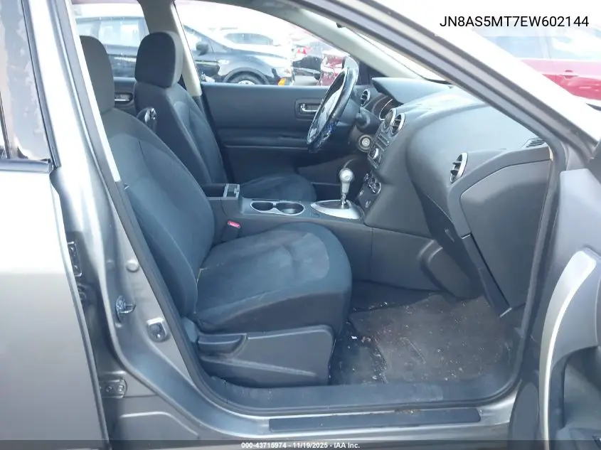 JN8AS5MT7EW602144 2014 Nissan Rogue Select S