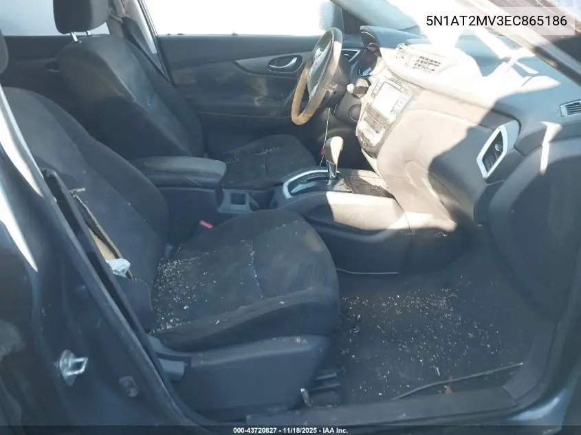 5N1AT2MV3EC865186 2014 Nissan Rogue Sv
