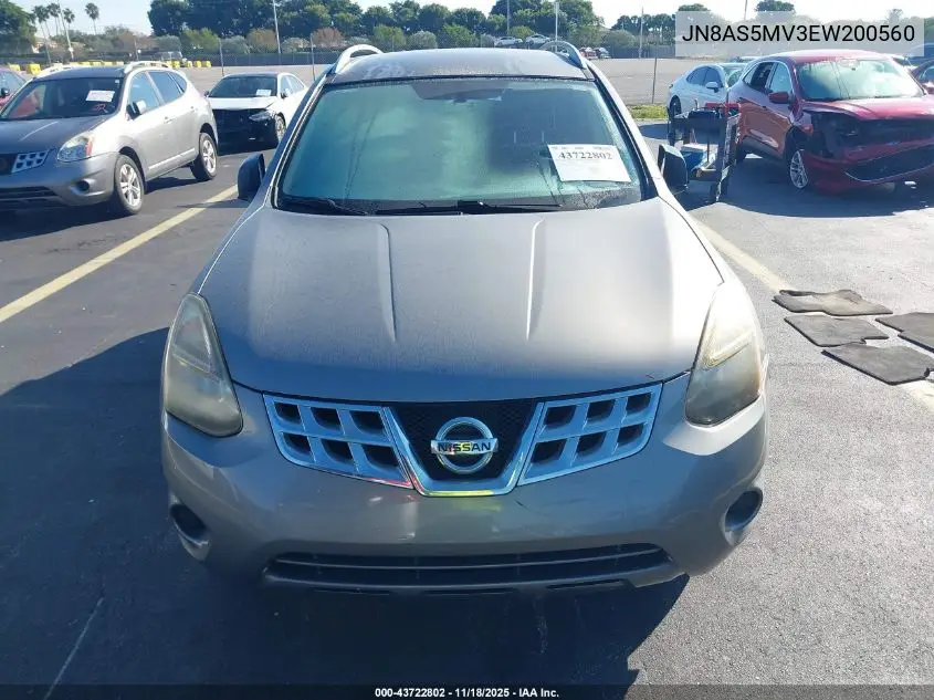 JN8AS5MV3EW200560 2014 Nissan Rogue Select S