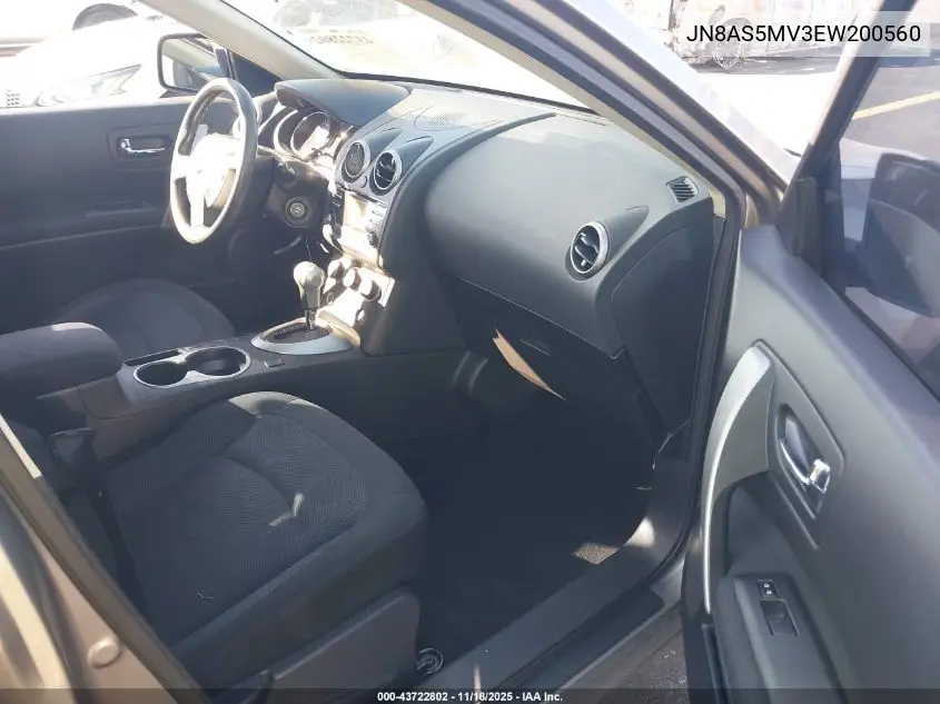 JN8AS5MV3EW200560 2014 Nissan Rogue Select S