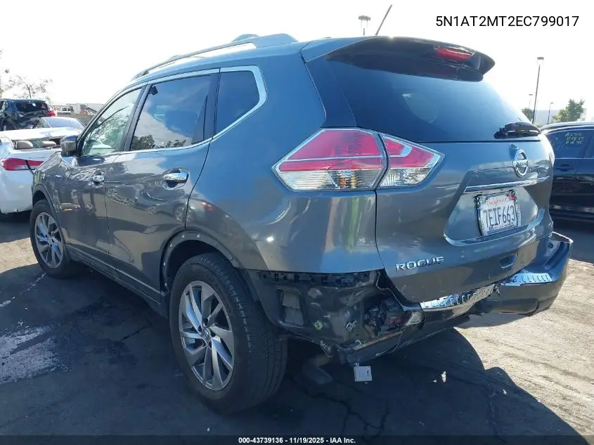 5N1AT2MT2EC799017 2014 Nissan Rogue Sl