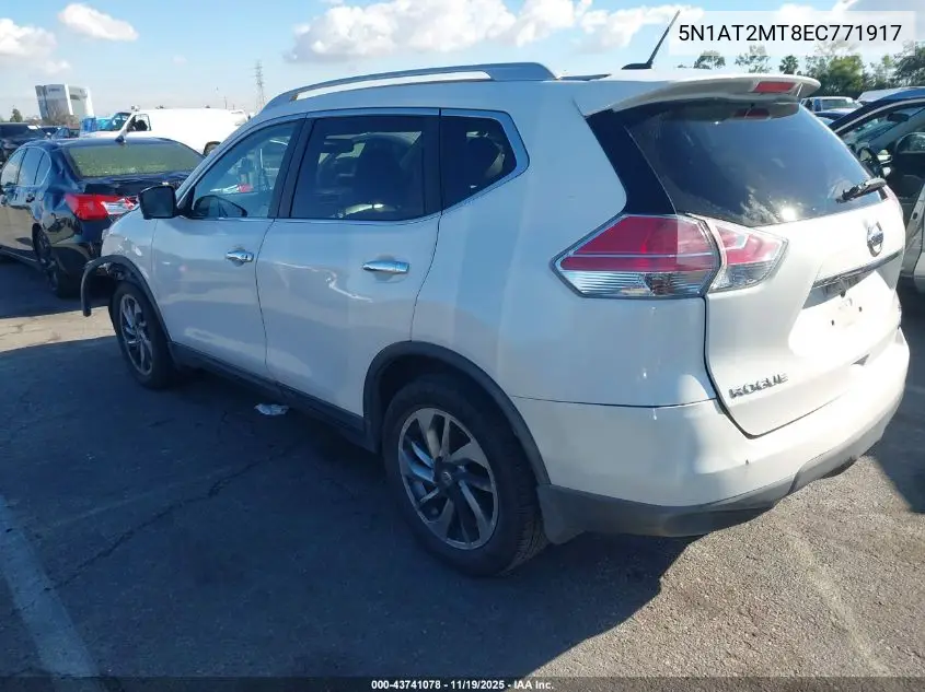 5N1AT2MT8EC771917 2014 Nissan Rogue Sl