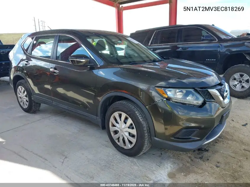 5N1AT2MV3EC818269 2014 Nissan Rogue S