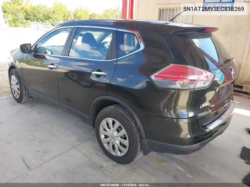 5N1AT2MV3EC818269 2014 Nissan Rogue S