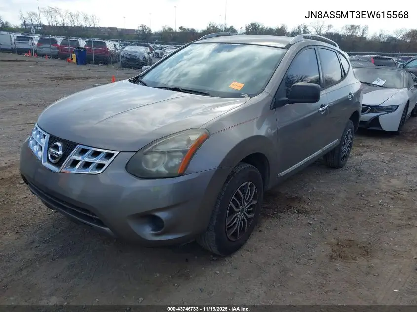 JN8AS5MT3EW615568 2014 Nissan Rogue Select S