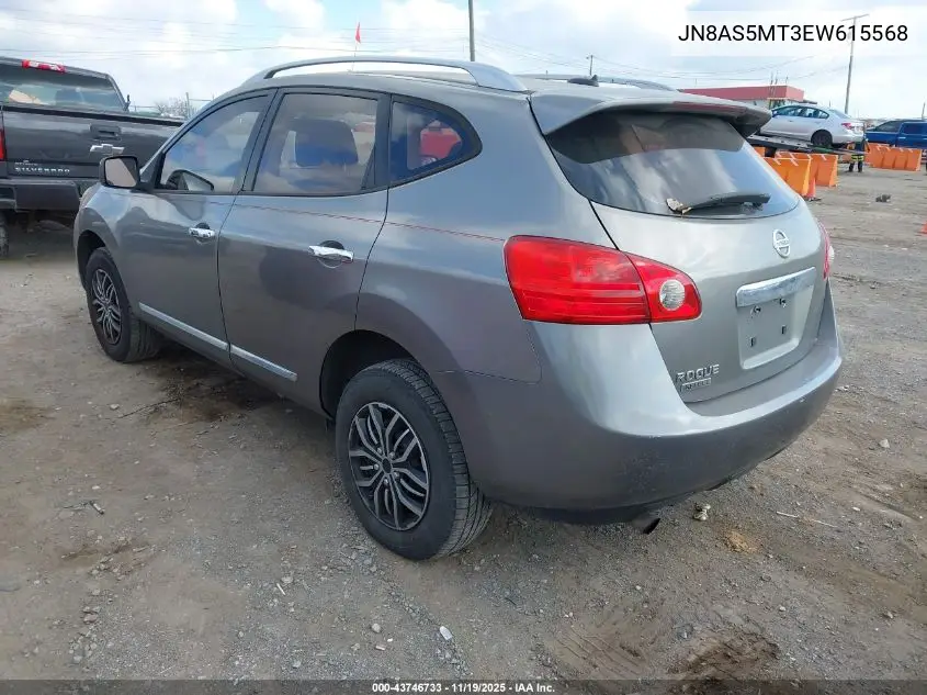 JN8AS5MT3EW615568 2014 Nissan Rogue Select S