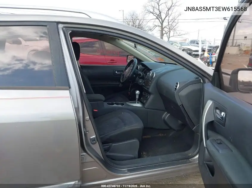 JN8AS5MT3EW615568 2014 Nissan Rogue Select S