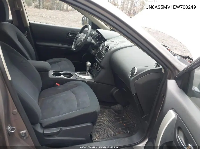JN8AS5MV1EW708249 2014 Nissan Rogue Select S