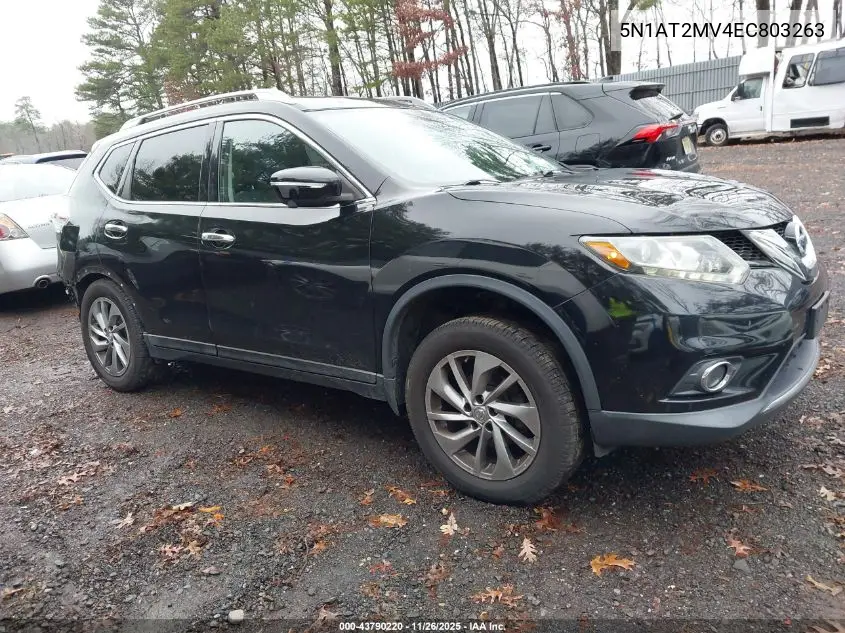 5N1AT2MV4EC803263 2014 Nissan Rogue Sl