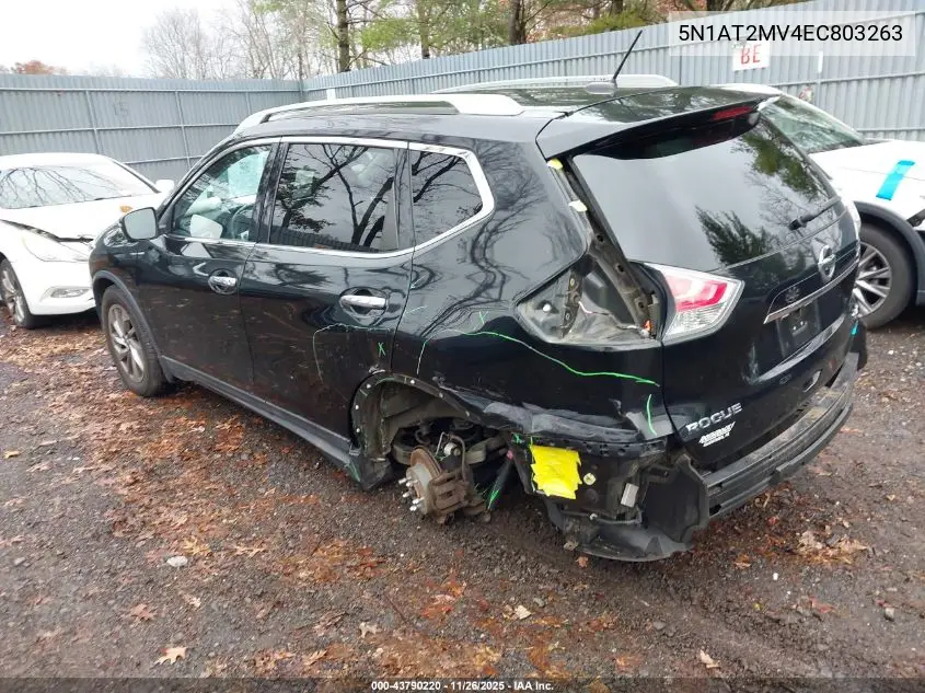 5N1AT2MV4EC803263 2014 Nissan Rogue Sl