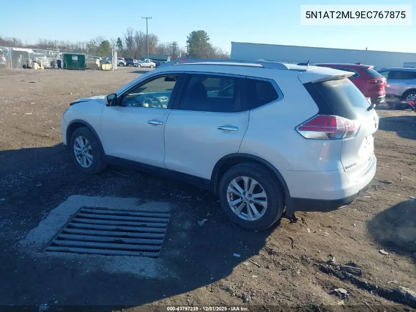 5N1AT2ML9EC767875 2014 Nissan Rogue Sv