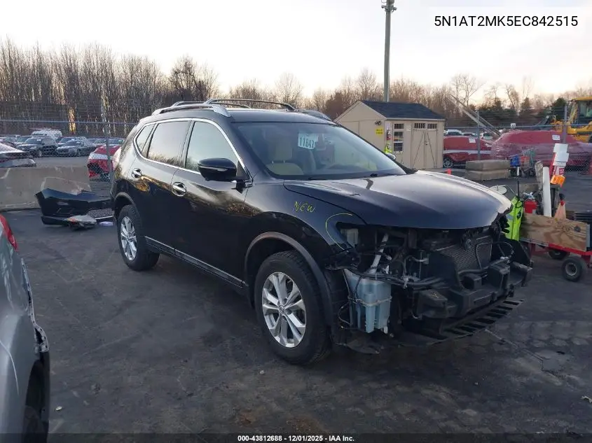5N1AT2MK5EC842515 2014 Nissan Rogue Sv