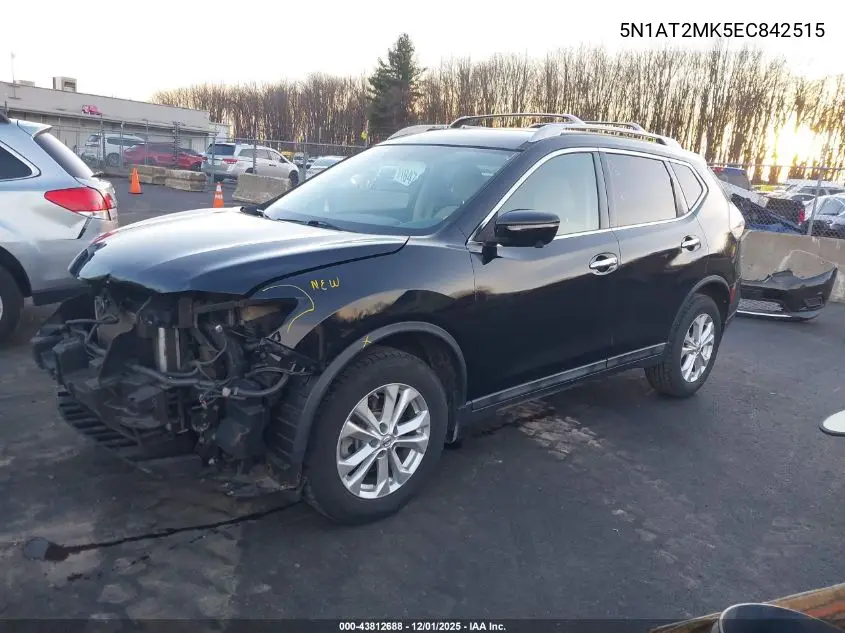 5N1AT2MK5EC842515 2014 Nissan Rogue Sv