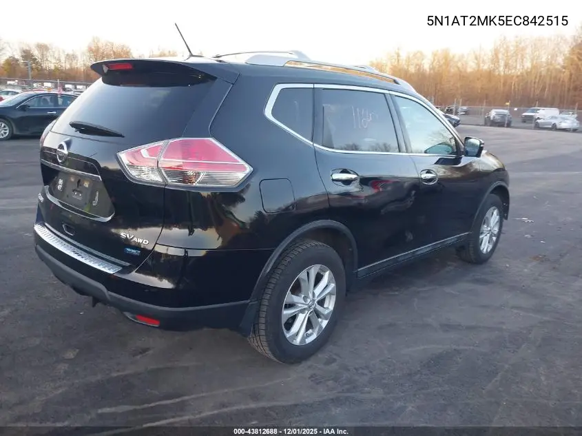 5N1AT2MK5EC842515 2014 Nissan Rogue Sv