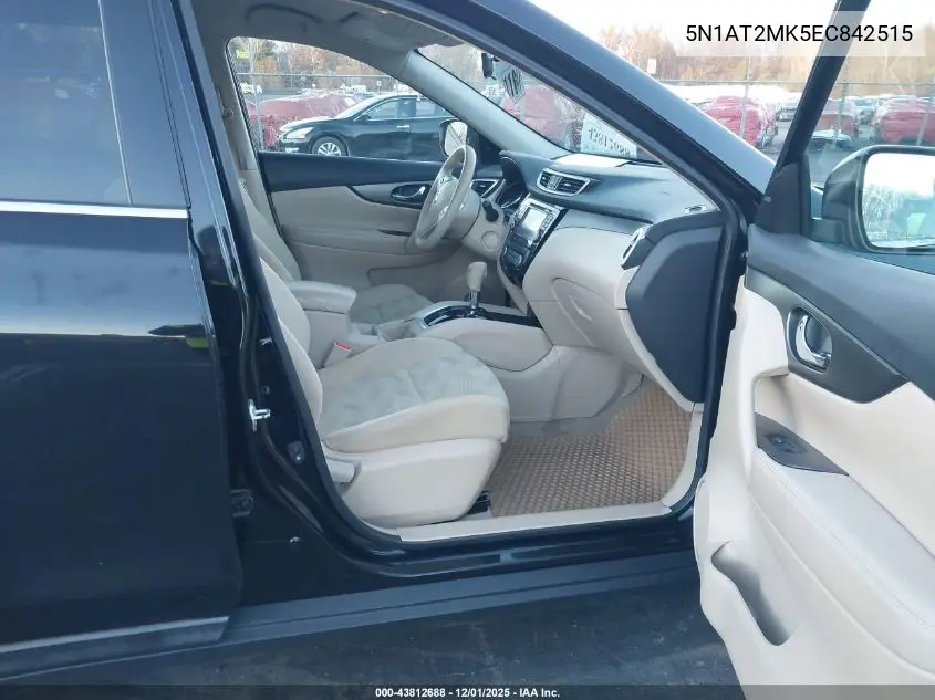 5N1AT2MK5EC842515 2014 Nissan Rogue Sv
