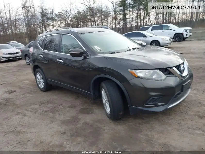5N1AT2MV6EC770704 2014 Nissan Rogue Sv