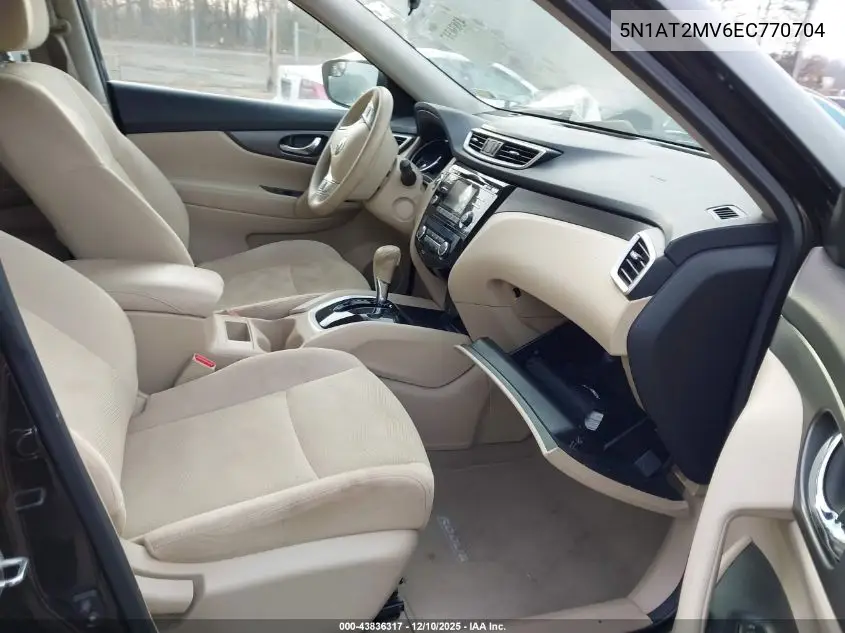 5N1AT2MV6EC770704 2014 Nissan Rogue Sv