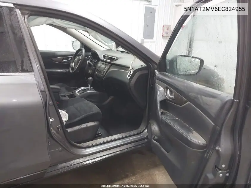 5N1AT2MV6EC824955 2014 Nissan Rogue S/Sl/Sv