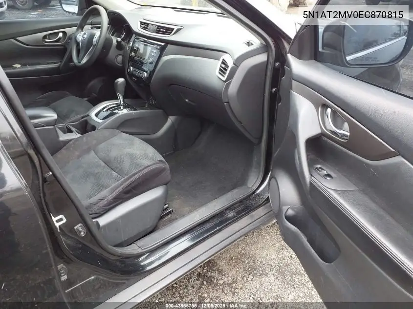 5N1AT2MV0EC870815 2014 Nissan Rogue Sv