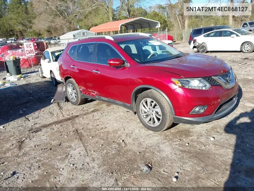 5N1AT2MT4EC868127 2014 Nissan Rogue Sl
