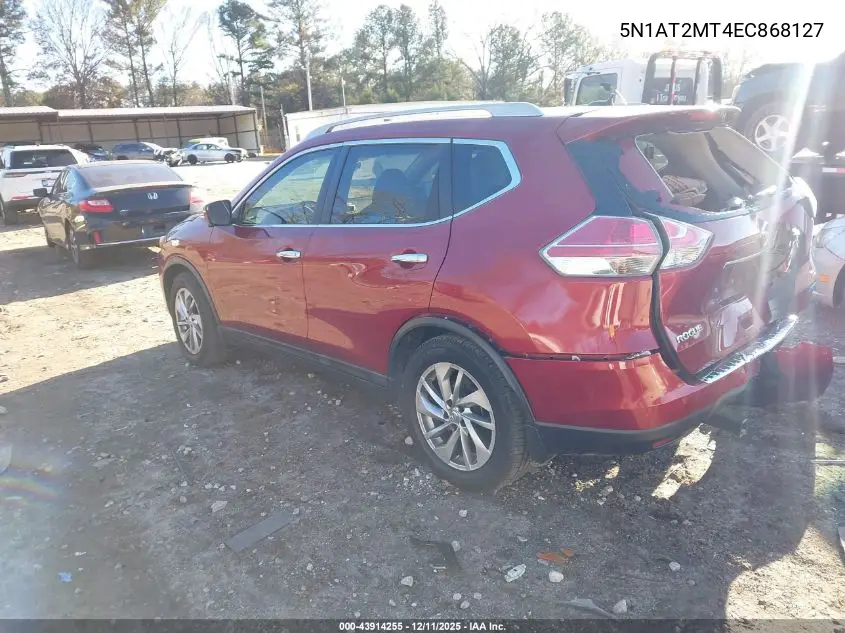 5N1AT2MT4EC868127 2014 Nissan Rogue Sl