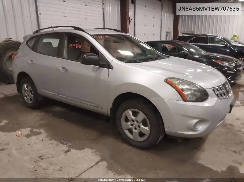 JN8AS5MV1EW707635 2014 Nissan Rogue Select S