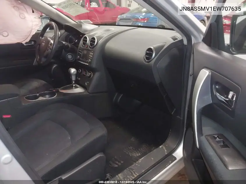 JN8AS5MV1EW707635 2014 Nissan Rogue Select S