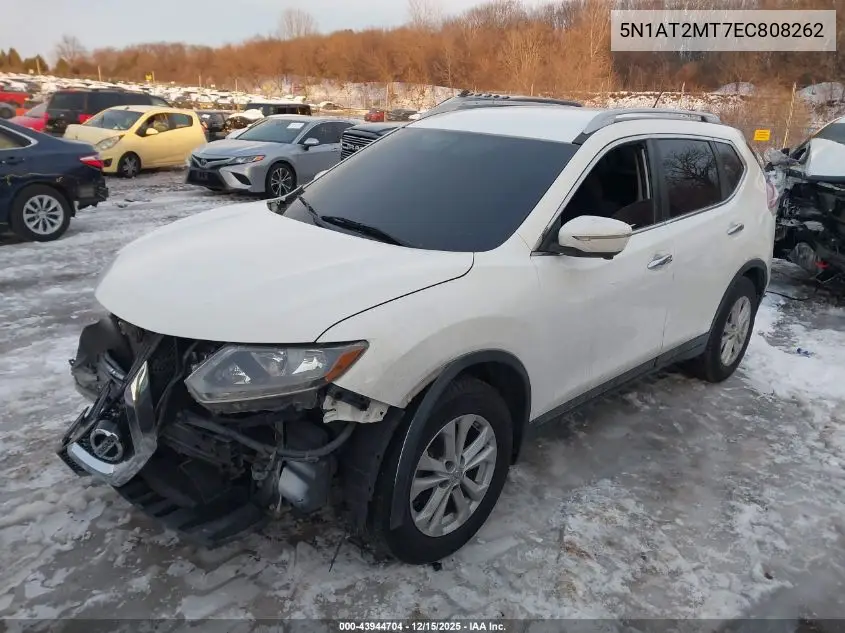 5N1AT2MT7EC808262 2014 Nissan Rogue Sv