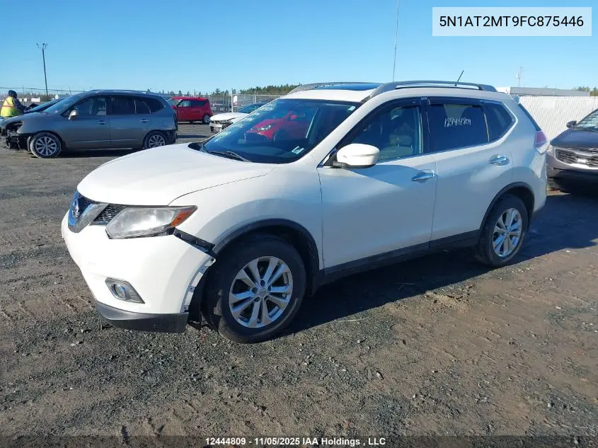 5N1AT2MT9FC875446 2015 Nissan Rogue S/Sv