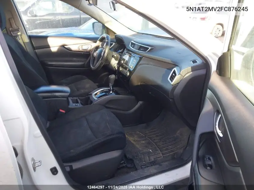 5N1AT2MV2FC876245 2015 Nissan Rogue S/Sl/Sv