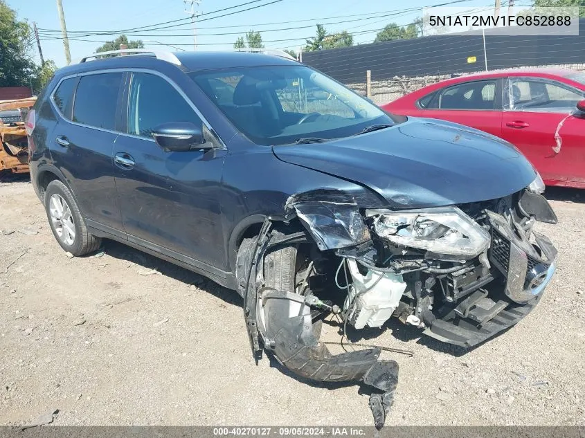 2015 Nissan Rogue Sv VIN: 5N1AT2MV1FC852888 Lot: 40270127