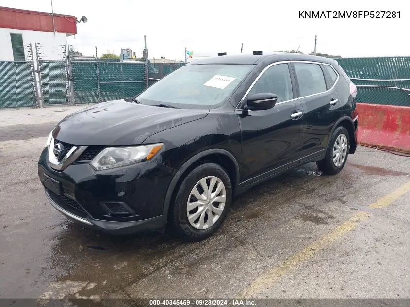 KNMAT2MV8FP527281 2015 Nissan Rogue S