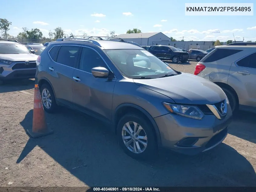 KNMAT2MV2FP554895 2015 Nissan Rogue Sv