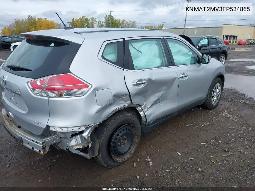 KNMAT2MV3FP534865 2015 Nissan Rogue S