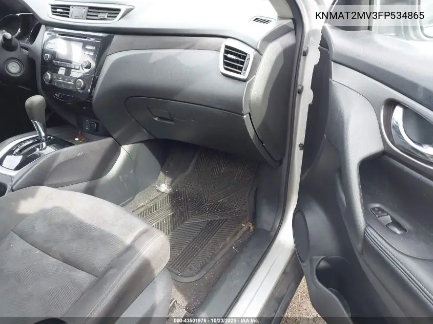 KNMAT2MV3FP534865 2015 Nissan Rogue S