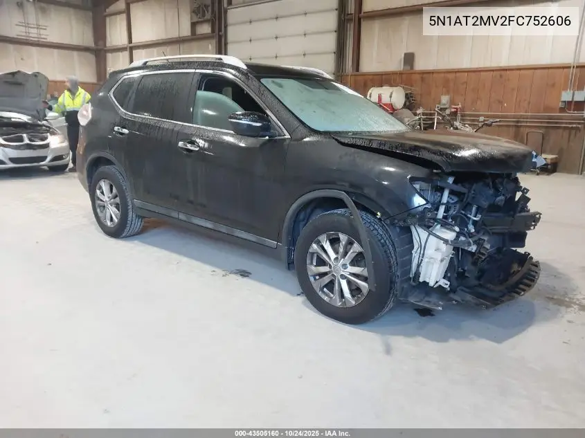 5N1AT2MV2FC752606 2015 Nissan Rogue Sv