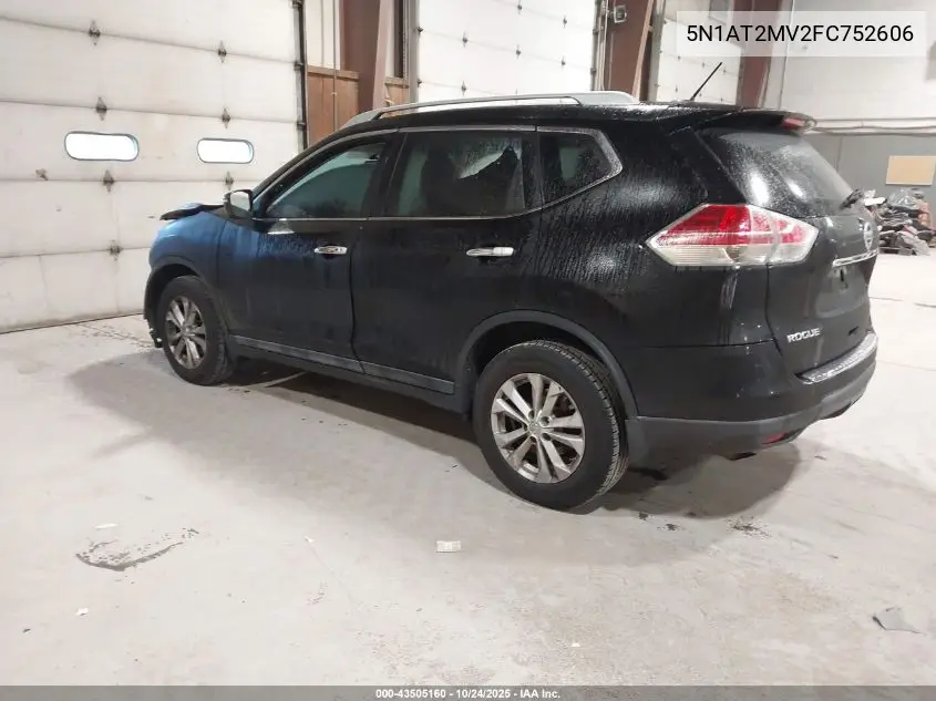 5N1AT2MV2FC752606 2015 Nissan Rogue Sv