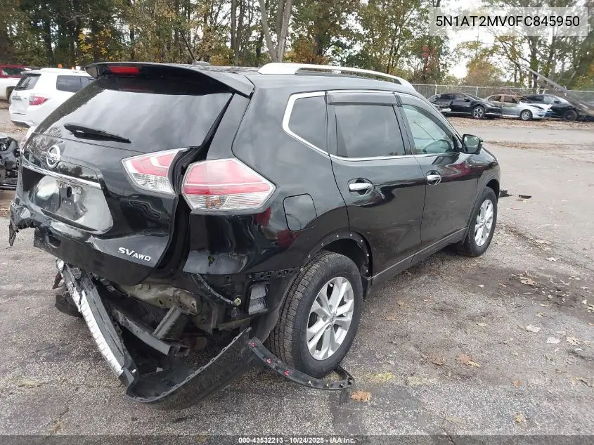5N1AT2MV0FC845950 2015 Nissan Rogue Sv