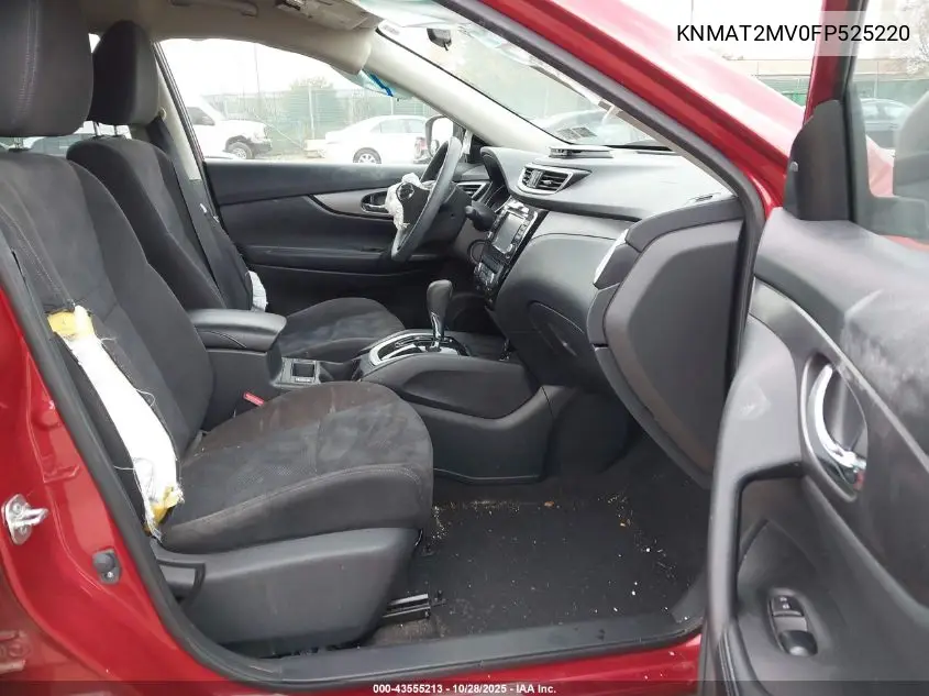 KNMAT2MV0FP525220 2015 Nissan Rogue Sv